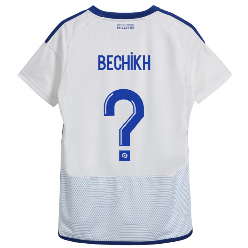 Hombre Fútbol Camiseta Mohamed Bechikh #0 Blanco 2ª Equipación 2023/24 México