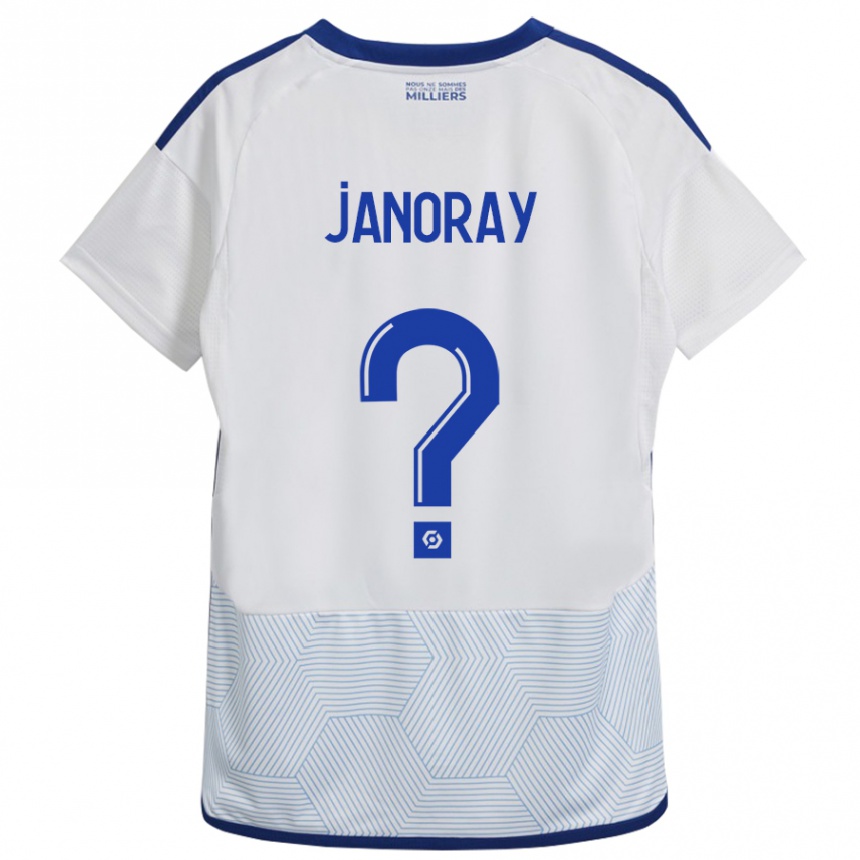 Hombre Fútbol Camiseta Sacha Janoray #0 Blanco 2ª Equipación 2023/24 México