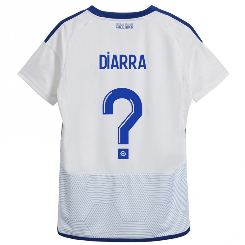 Hombre Fútbol Camiseta Massaoly Diarra #0 Blanco 2ª Equipación 2023/24 México