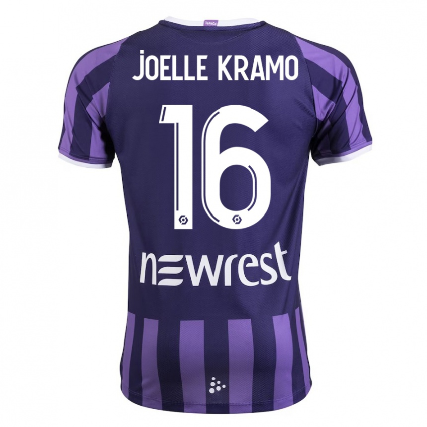 Hombre Fútbol Camiseta Marie Joelle Kramo #16 Morado 2ª Equipación 2023/24 México