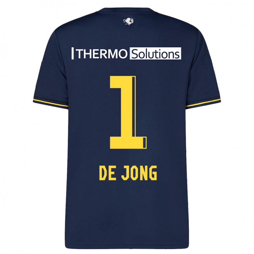 Hombre Fútbol Camiseta Daniëlle De Jong #1 Armada 2ª Equipación 2023/24 México