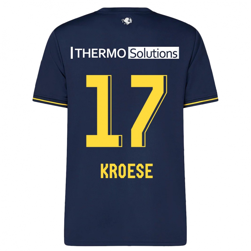 Hombre Fútbol Camiseta Fieke Kroese #17 Armada 2ª Equipación 2023/24 México