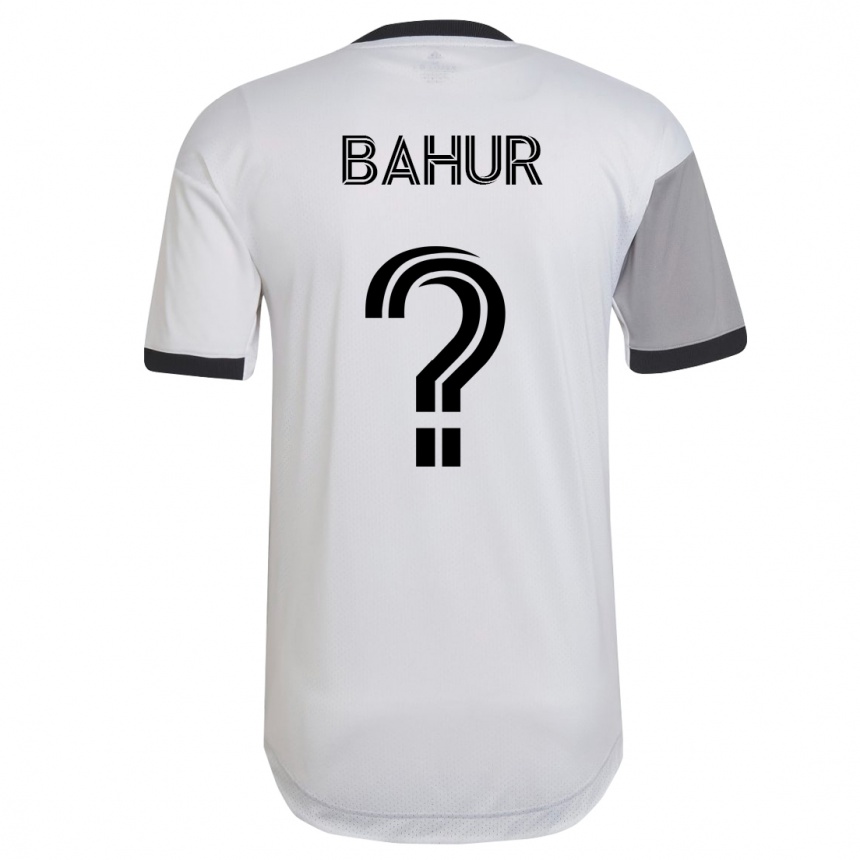 Hombre Fútbol Camiseta Abdiasis Abdirahman Bahur #0 Blanco 2ª Equipación 2023/24 México