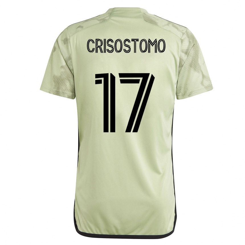 Hombre Fútbol Camiseta Danny Crisostomo #17 Verde 2ª Equipación 2023/24 México