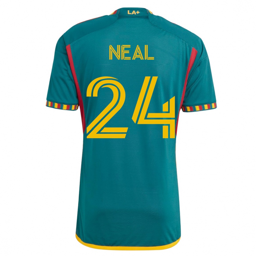 Hombre Fútbol Camiseta Jalen Neal #24 Verde 2ª Equipación 2023/24 México