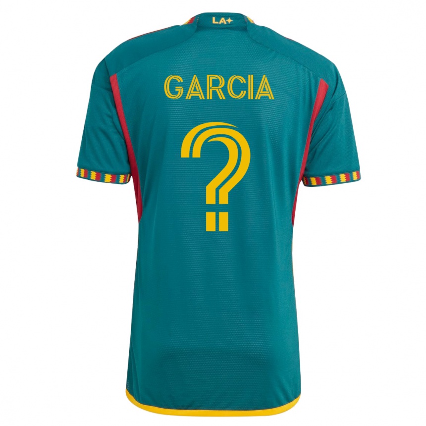 Hombre Fútbol Camiseta Emiliano Garcia #0 Verde 2ª Equipación 2023/24 México