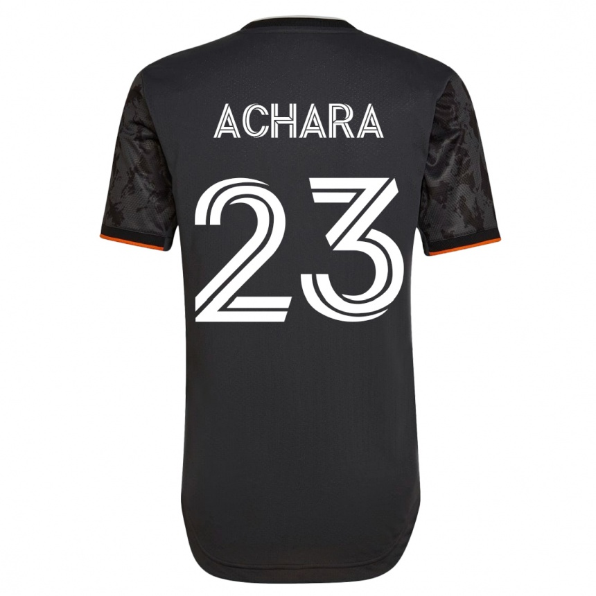 Hombre Fútbol Camiseta Ifunanyachi Achara #23 Negro 2ª Equipación 2023/24 México