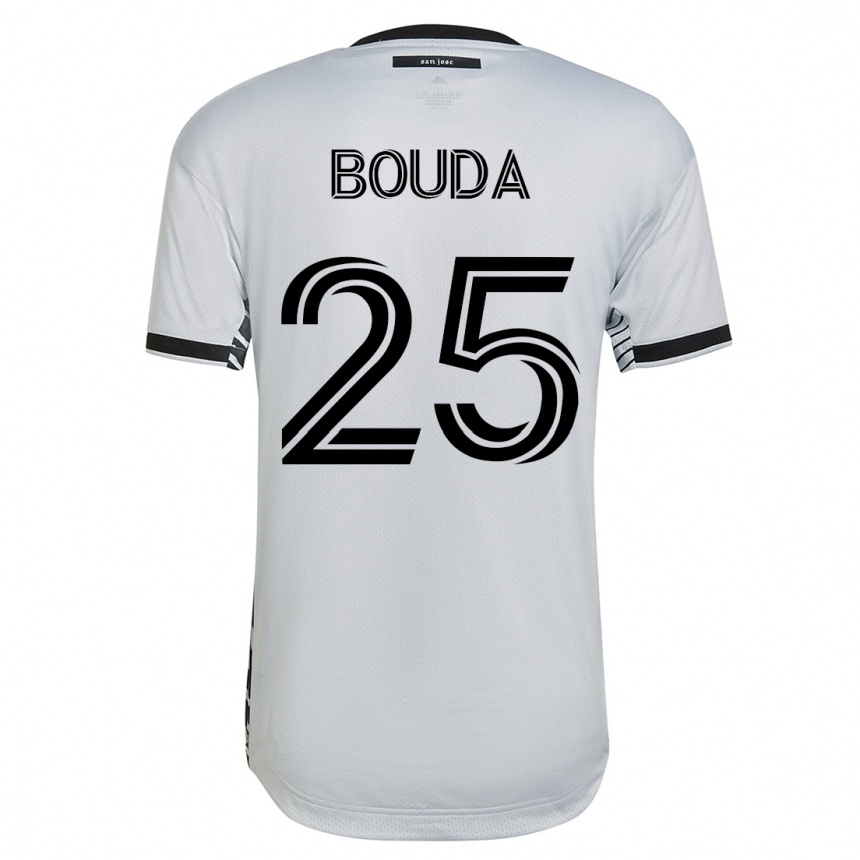Hombre Fútbol Camiseta Ousseni Bouda #25 Blanco 2ª Equipación 2023/24 México