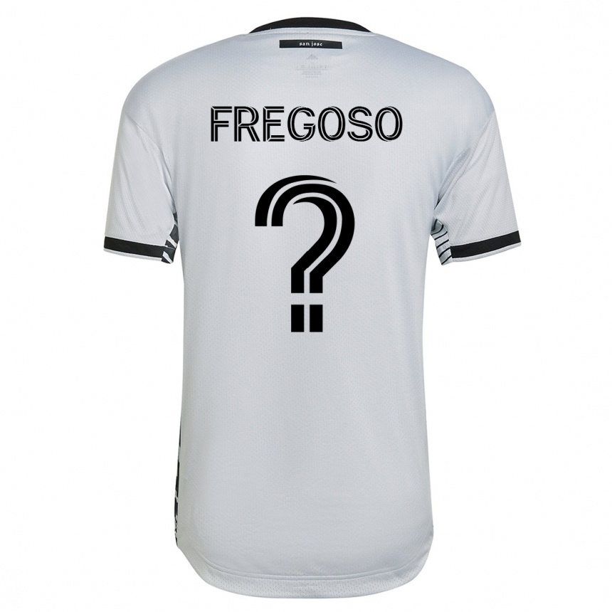 Hombre Fútbol Camiseta Daniel Fregoso #0 Blanco 2ª Equipación 2023/24 México