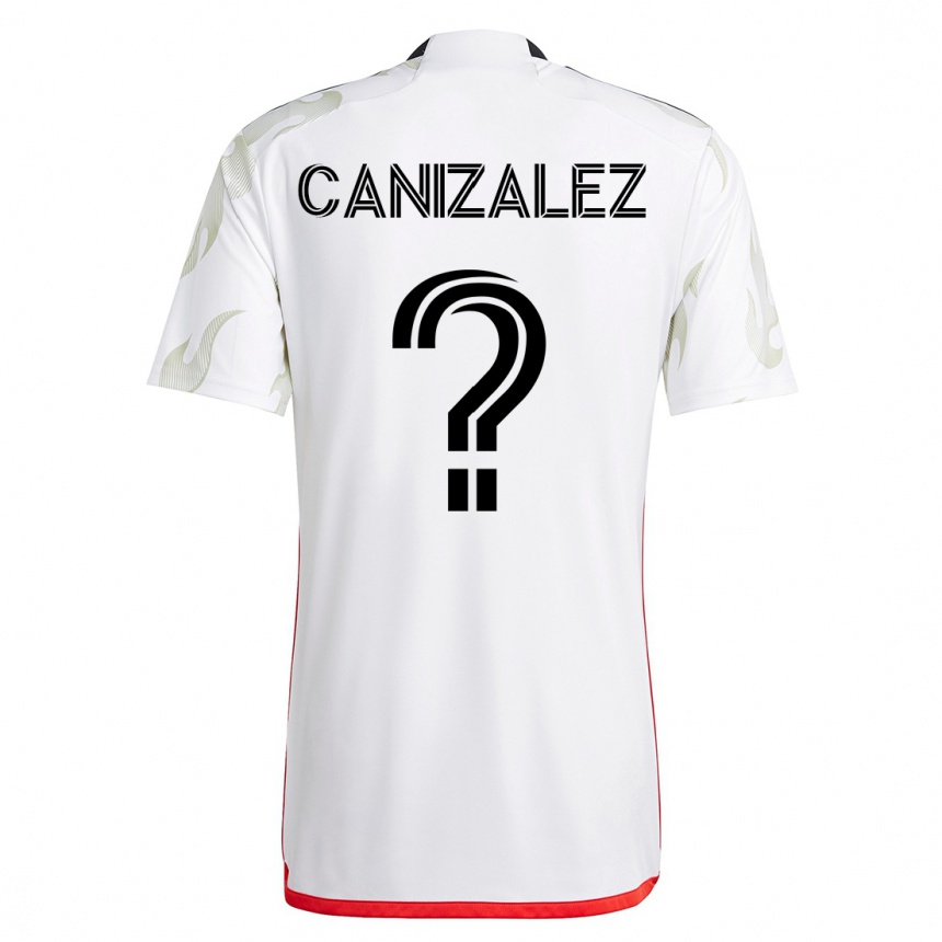 Hombre Fútbol Camiseta Henry Canizalez #0 Blanco 2ª Equipación 2023/24 México