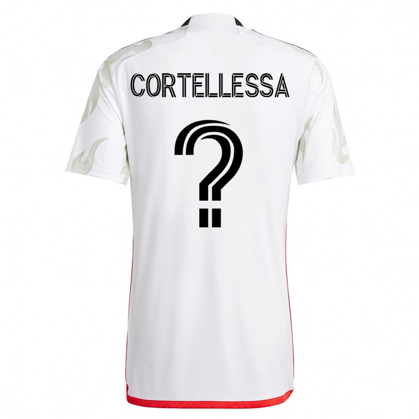 Hombre Fútbol Camiseta Michael Cortellessa #0 Blanco 2ª Equipación 2023/24 México