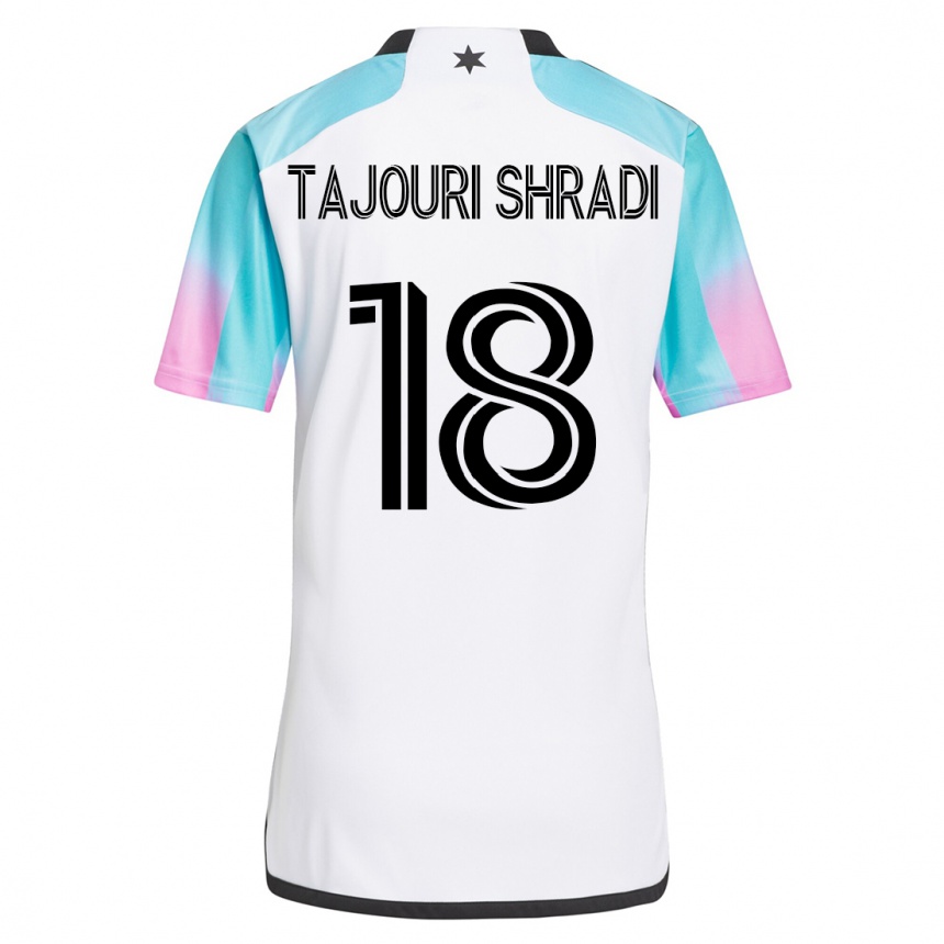 Hombre Fútbol Camiseta Ismael Tajouri-Shradi #18 Blanco 2ª Equipación 2023/24 México