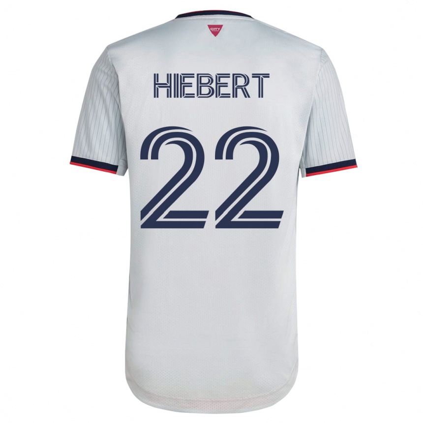 Hombre Fútbol Camiseta Kyle Hiebert #22 Blanco 2ª Equipación 2023/24 México