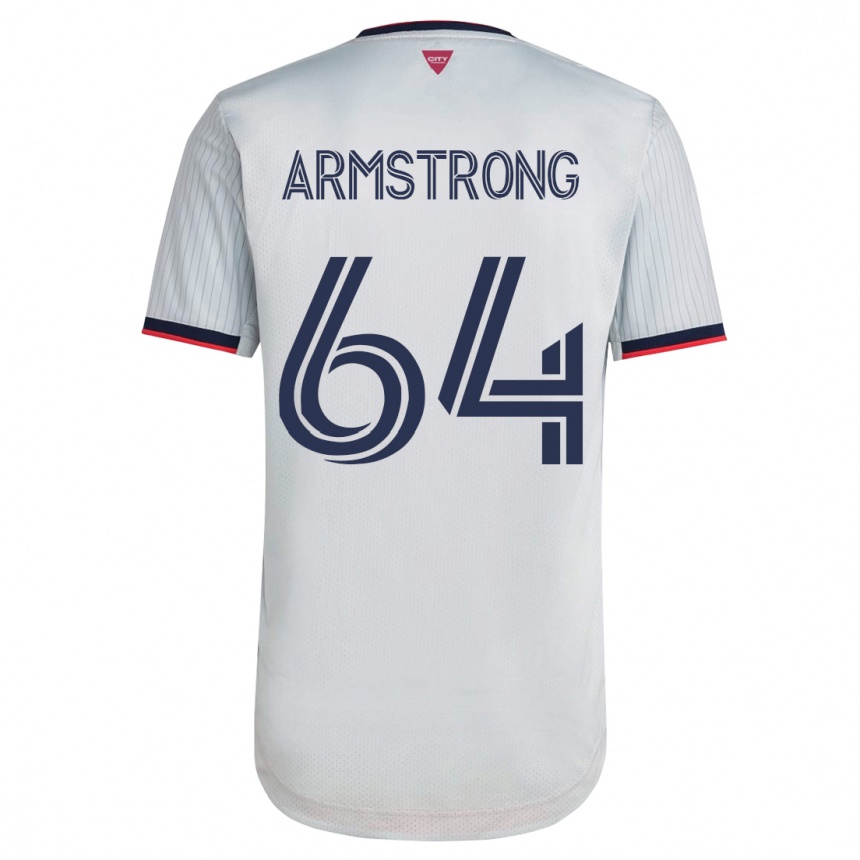 Hombre Fútbol Camiseta Dida Armstrong #64 Blanco 2ª Equipación 2023/24 México