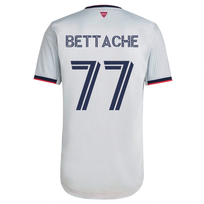 Hombre Fútbol Camiseta Faysal Bettache #77 Blanco 2ª Equipación 2023/24 México