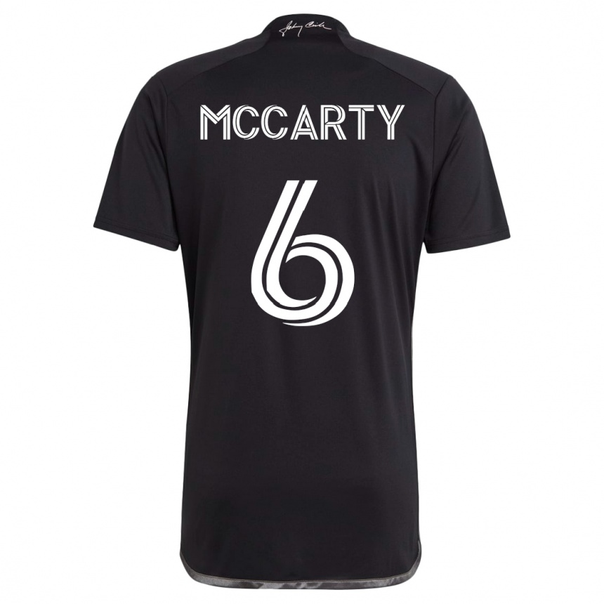 Hombre Fútbol Camiseta Dax Mccarty #6 Negro 2ª Equipación 2023/24 México