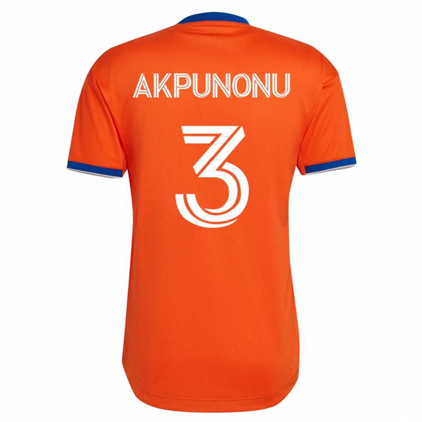 Hombre Fútbol Camiseta Joey Akpunonu #3 Blanco 2ª Equipación 2023/24 México