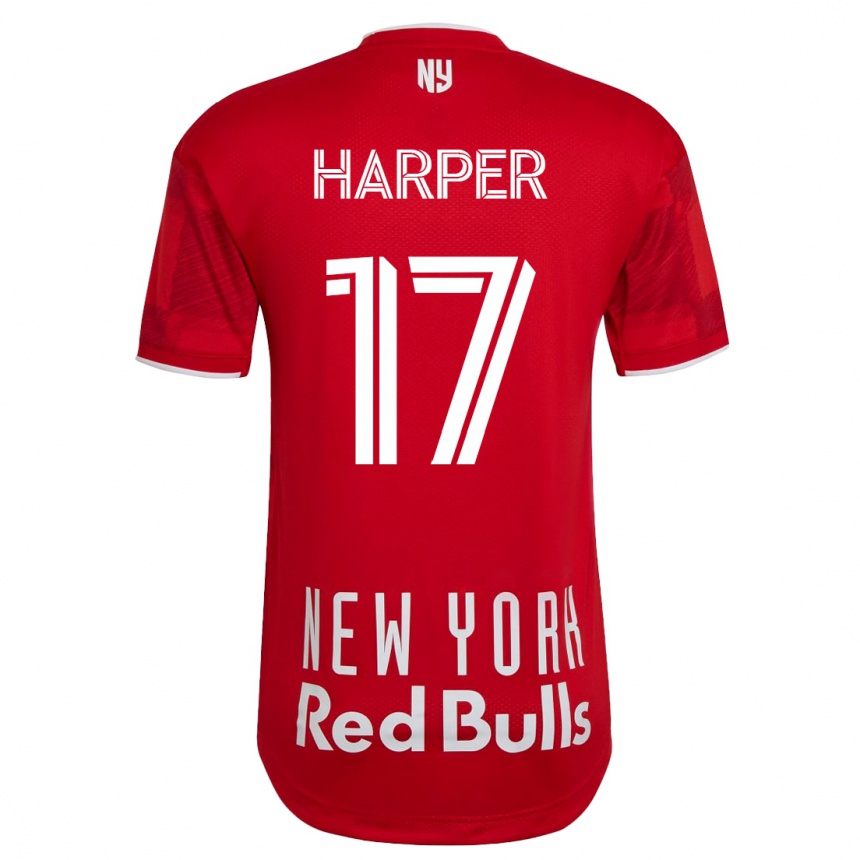 Hombre Fútbol Camiseta Cameron Harper #17 Beige-Dorado 2ª Equipación 2023/24 México