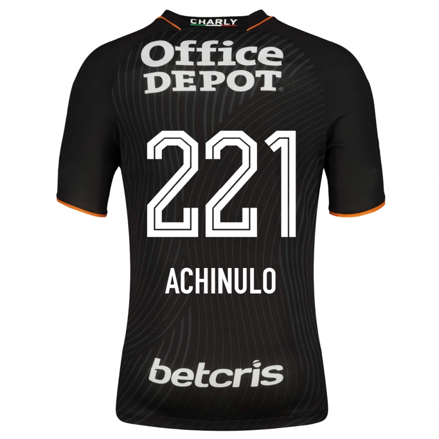 Hombre Fútbol Camiseta Princewill Achinulo #221 Negro 2ª Equipación 2023/24 México