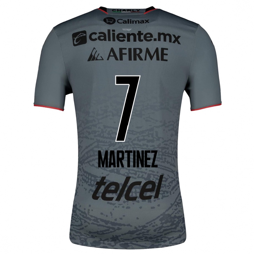 Hombre Fútbol Camiseta Alejandro Martínez #7 Gris 2ª Equipación 2023/24 México