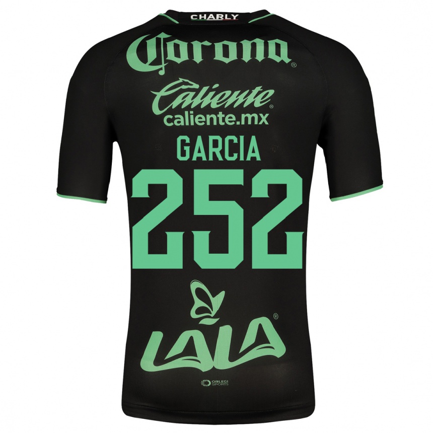 Hombre Fútbol Camiseta Kevin García #252 Negro 2ª Equipación 2023/24 México