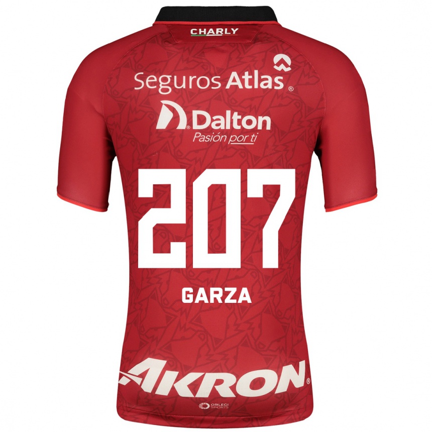 Hombre Fútbol Camiseta Rodolfo Garza #207 Rojo 2ª Equipación 2023/24 México