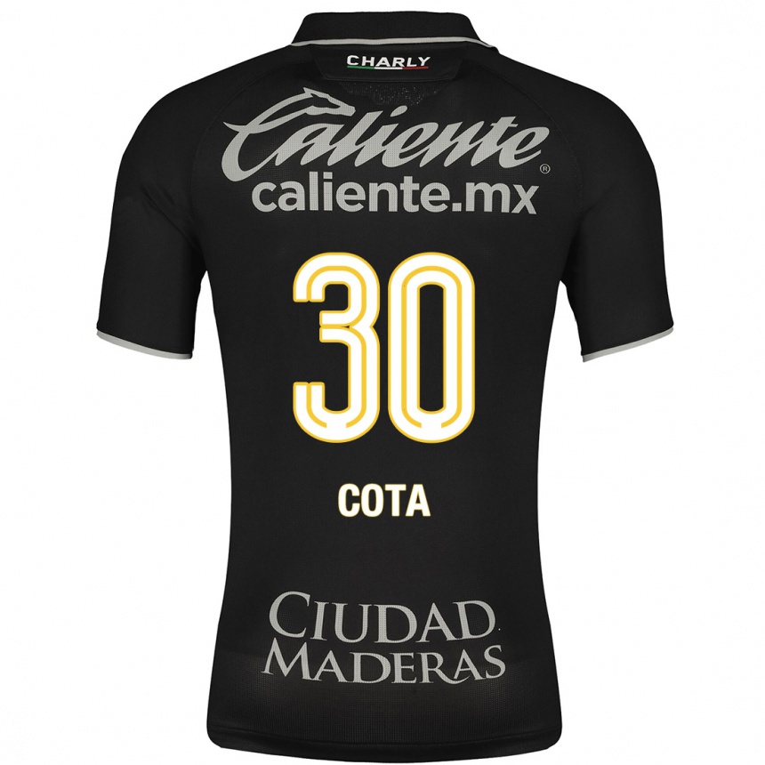 Hombre Fútbol Camiseta Rodolfo Cota #30 Negro 2ª Equipación 2023/24 México