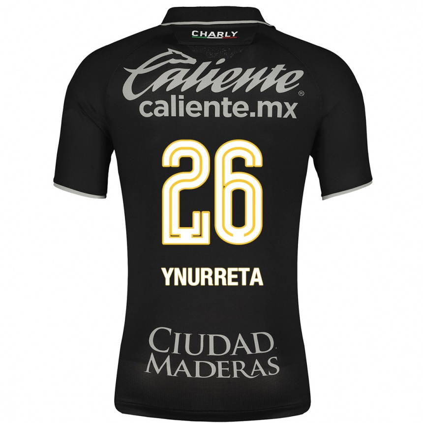 Hombre Fútbol Camiseta Alexandra Hernández Ynurreta #26 Negro 2ª Equipación 2023/24 México