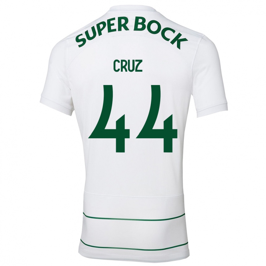 Hombre Fútbol Camiseta Marco Cruz #44 Blanco 2ª Equipación 2023/24 México