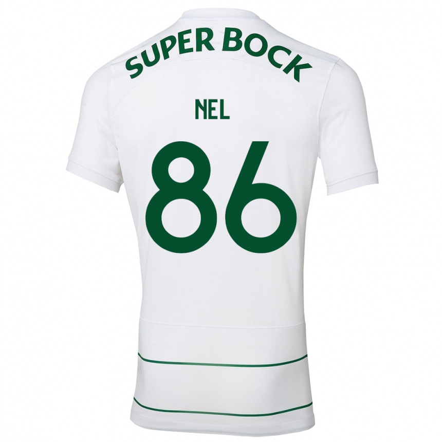 Hombre Fútbol Camiseta Rafael Nel #86 Blanco 2ª Equipación 2023/24 México