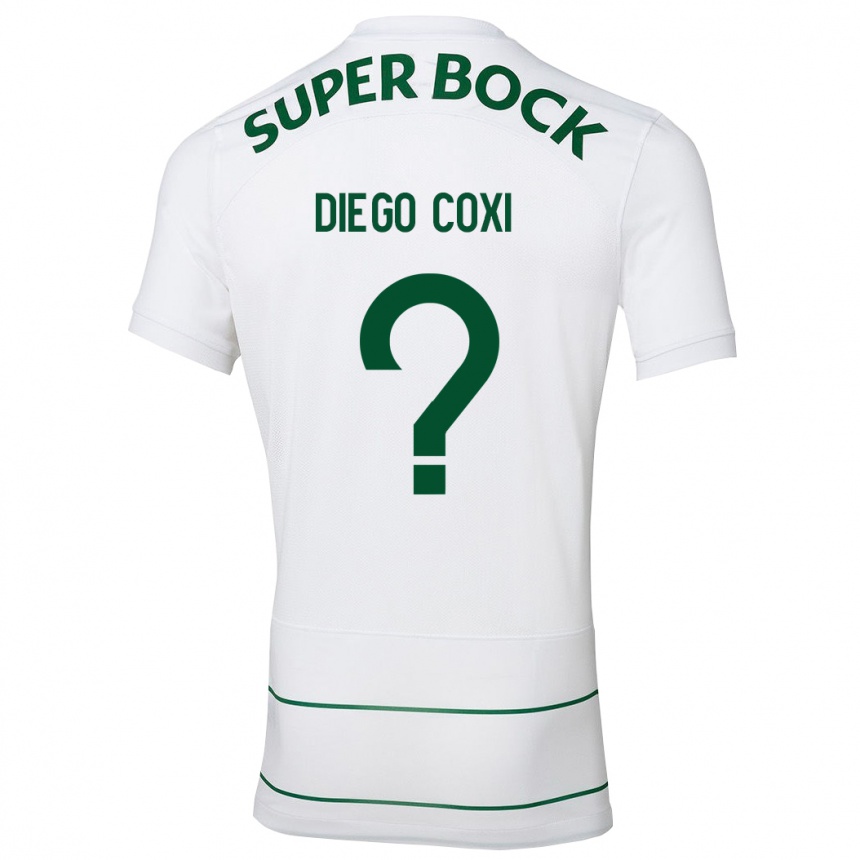 Hombre Fútbol Camiseta Diego Coxi #0 Blanco 2ª Equipación 2023/24 México