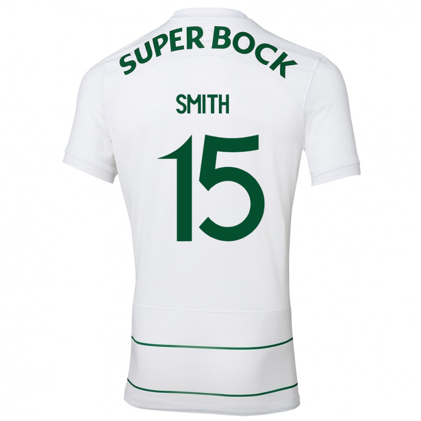 Hombre Fútbol Camiseta Olivia Smith #15 Blanco 2ª Equipación 2023/24 México