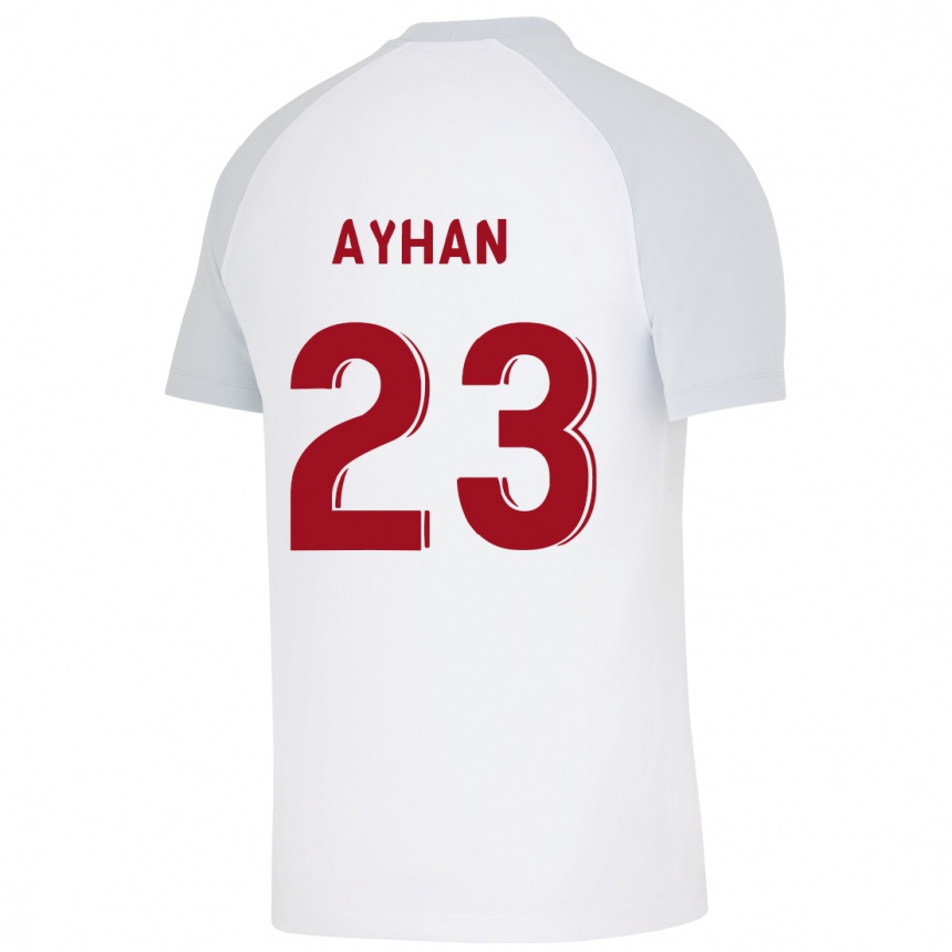 Hombre Fútbol Camiseta Kaan Ayhan #23 Blanco 2ª Equipación 2023/24 México