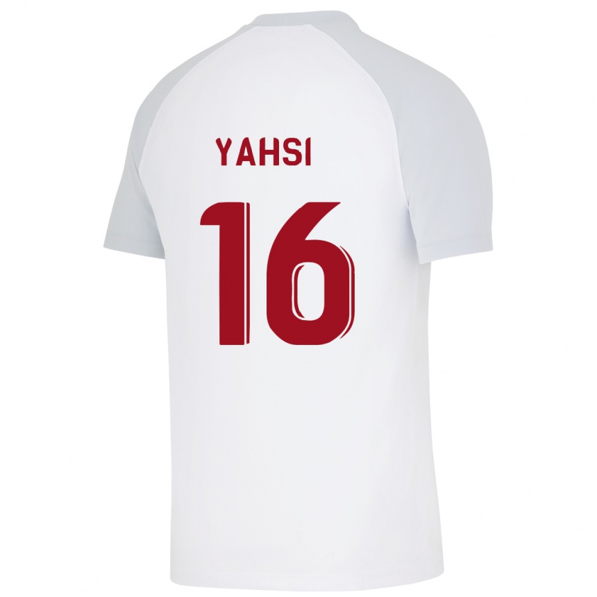 Hombre Fútbol Camiseta Ismail Yahsi #16 Blanco 2ª Equipación 2023/24 México