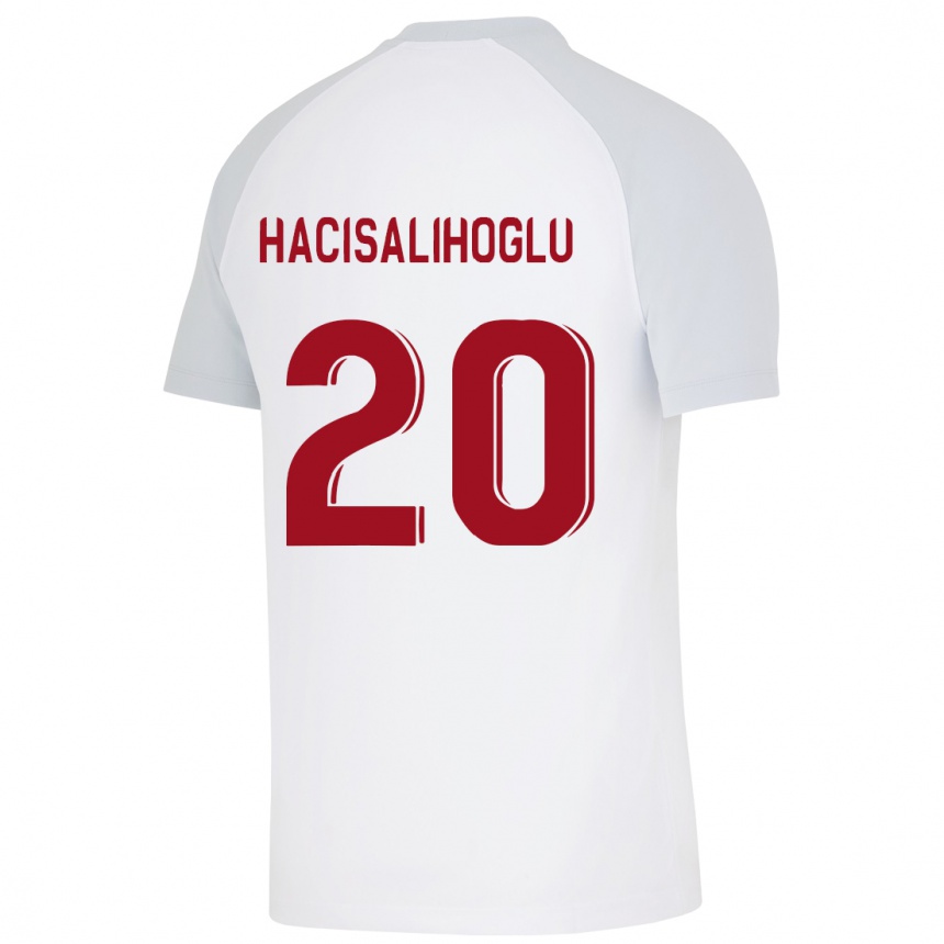 Hombre Fútbol Camiseta Arda Hacisalihoglu #20 Blanco 2ª Equipación 2023/24 México