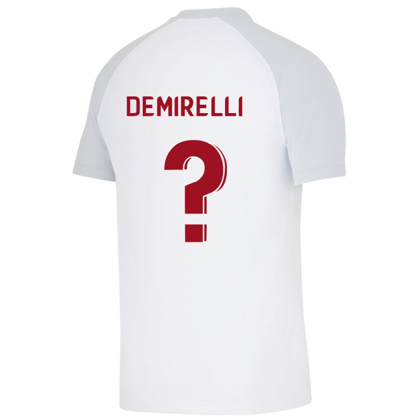 Hombre Fútbol Camiseta Ahmet Demirelli #0 Blanco 2ª Equipación 2023/24 México