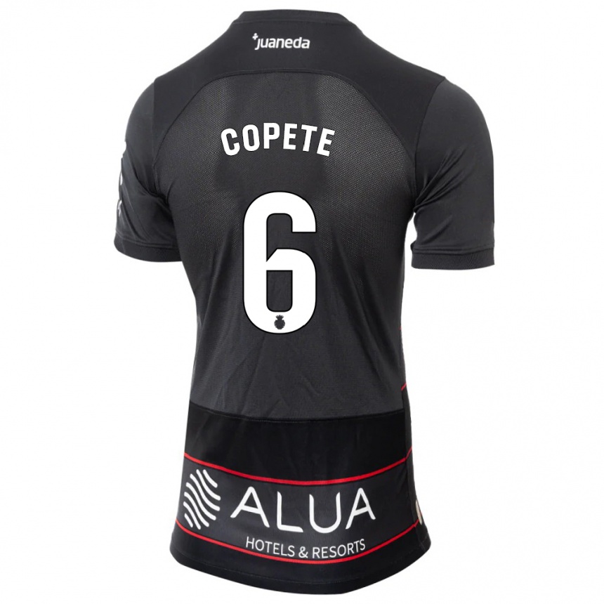 Hombre Fútbol Camiseta José Copete #6 Negro 2ª Equipación 2023/24 México