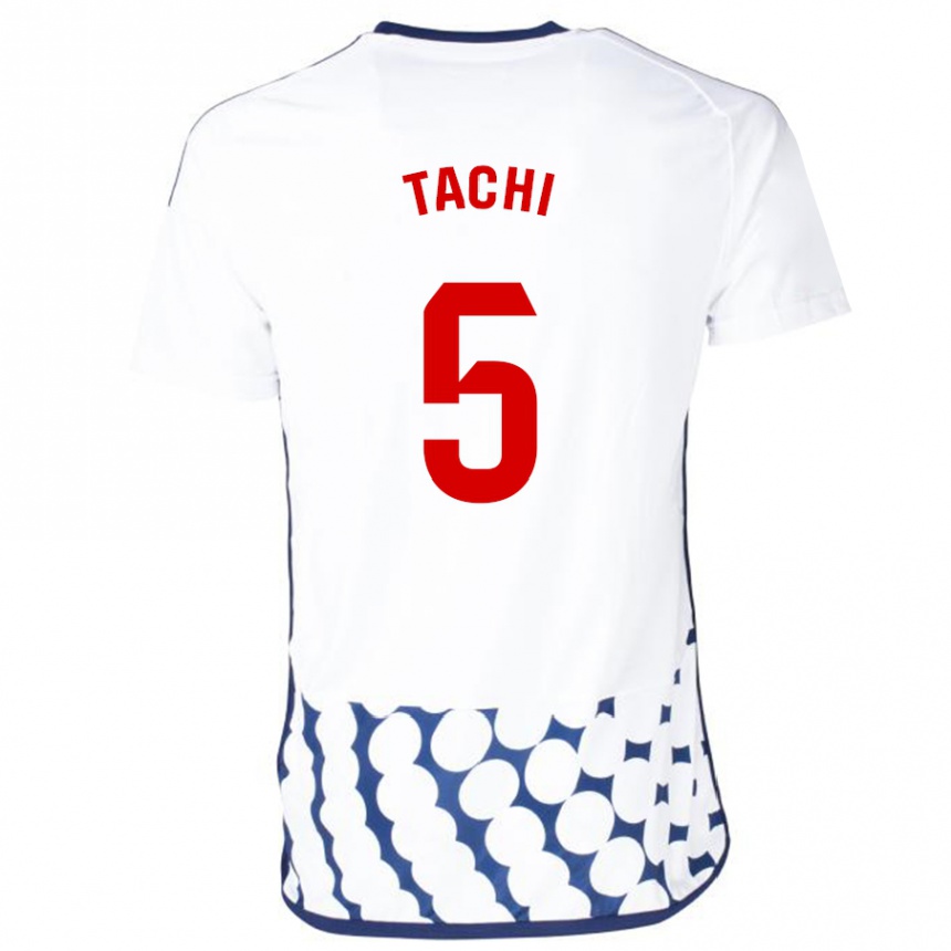 Hombre Fútbol Camiseta Tachi #5 Blanco 2ª Equipación 2023/24 México