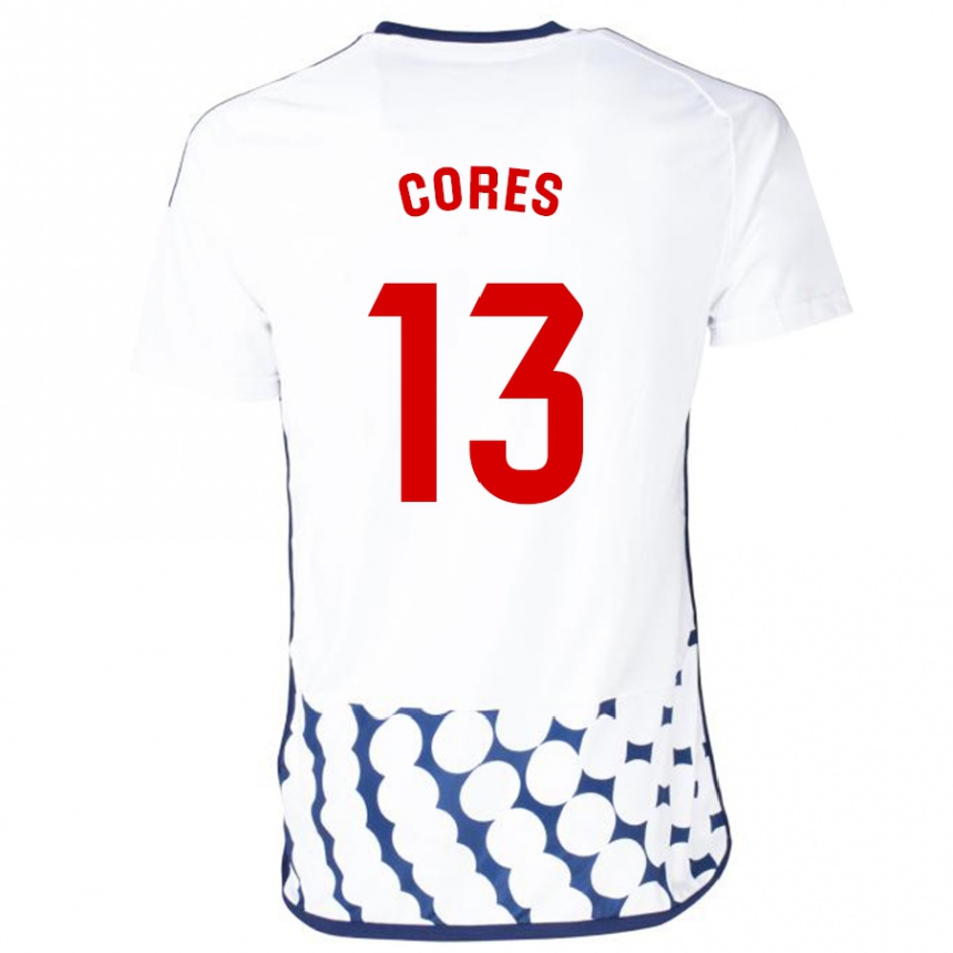 Hombre Fútbol Camiseta Christian Cores #13 Blanco 2ª Equipación 2023/24 México