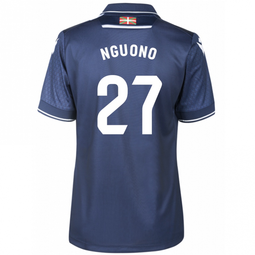 Hombre Fútbol Camiseta Job Nguono #27 Armada 2ª Equipación 2023/24 México