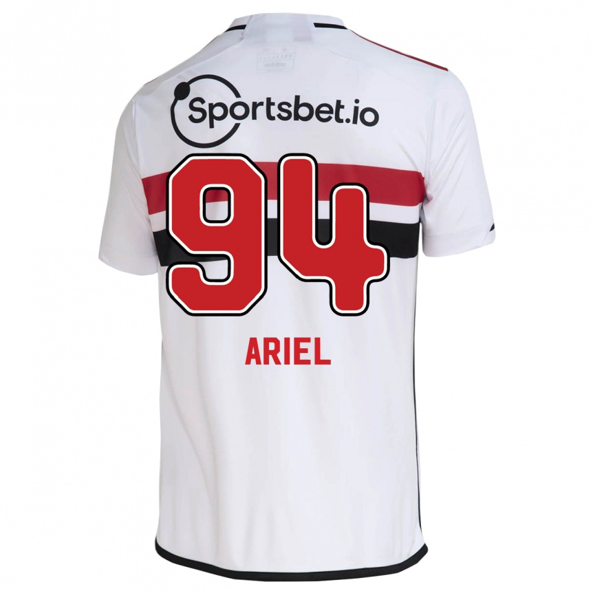 Mujer Fútbol Camiseta Ariel #94 Blanco 1ª Equipación 2023/24 México