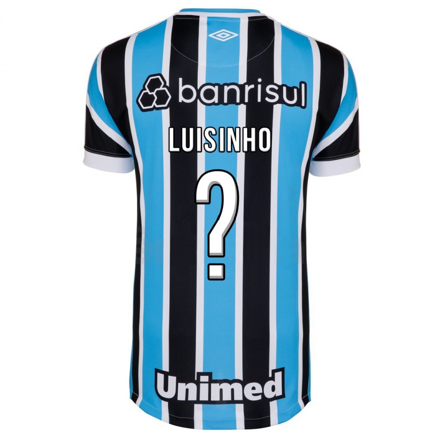 Mujer Fútbol Camiseta Luisinho #0 Azul 1ª Equipación 2023/24 México