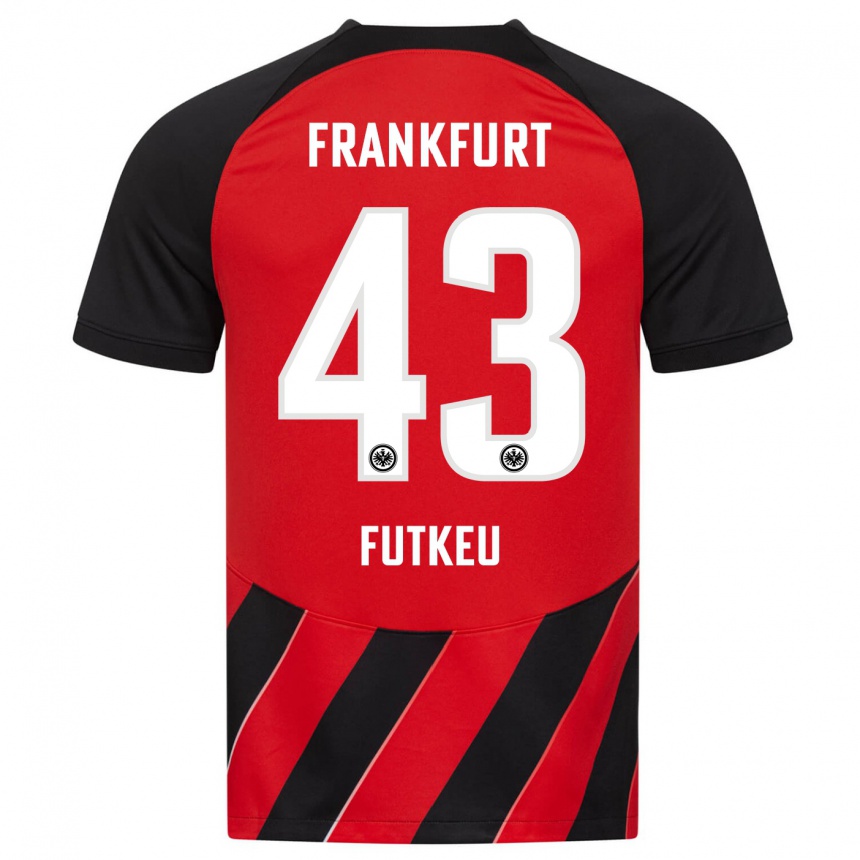 Mujer Fútbol Camiseta Noel Futkeu #43 Negro Rojo 1ª Equipación 2023/24 México