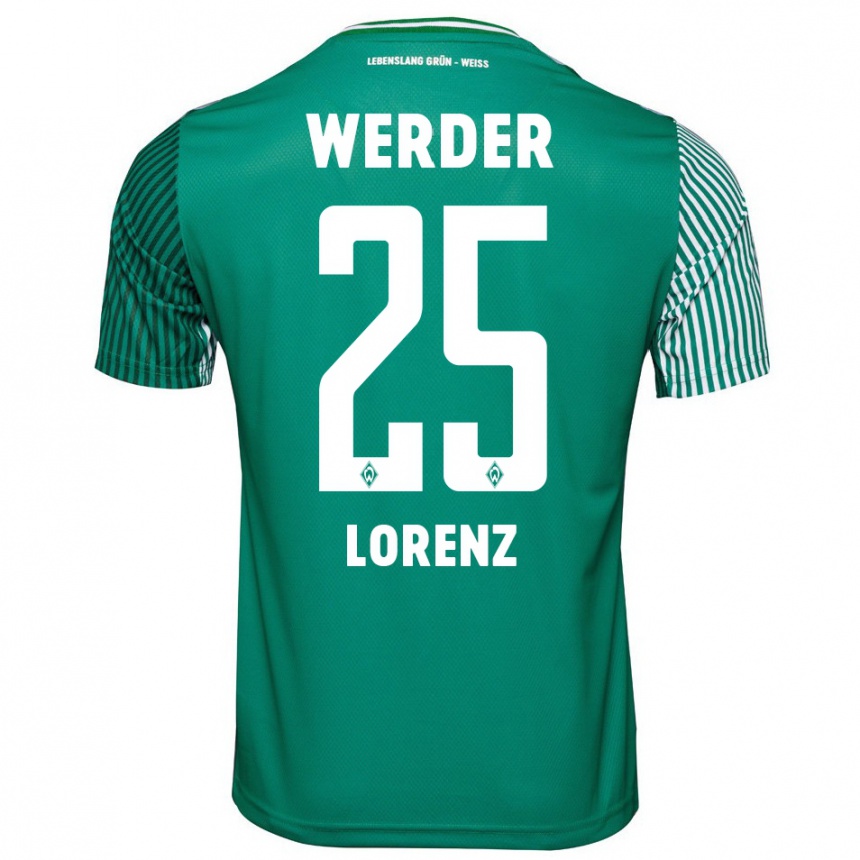 Mujer Fútbol Camiseta Jacob Lorenz #25 Verde 1ª Equipación 2023/24 México