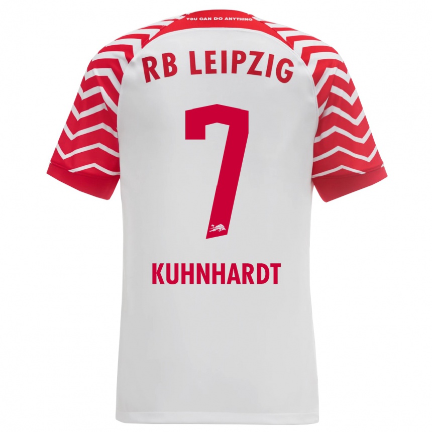 Mujer Fútbol Camiseta Paul Kühnhardt #7 Blanco 1ª Equipación 2023/24 México