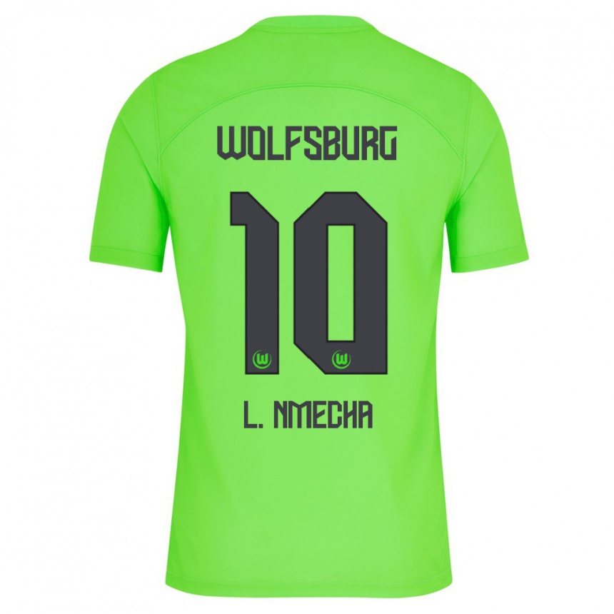 Mujer Fútbol Camiseta Lukas Nmecha #10 Verde 1ª Equipación 2023/24 México