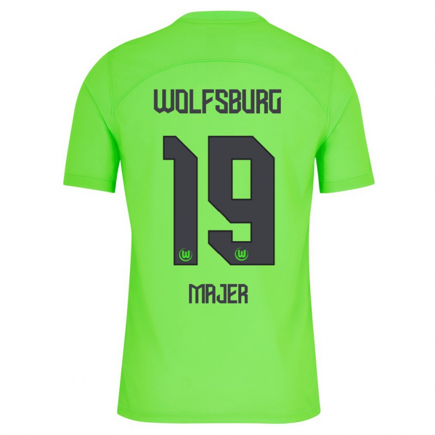 Mujer Fútbol Camiseta Lovro Majer #19 Verde 1ª Equipación 2023/24 México