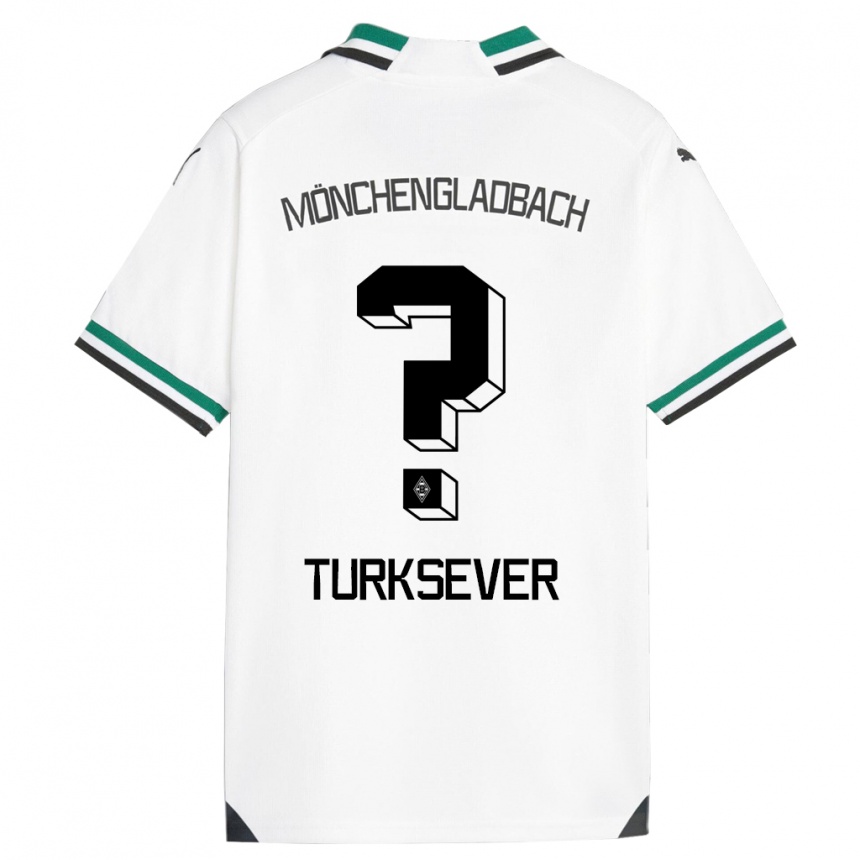 Mujer Fútbol Camiseta Emre Türksever #0 Blanco Verde 1ª Equipación 2023/24 México