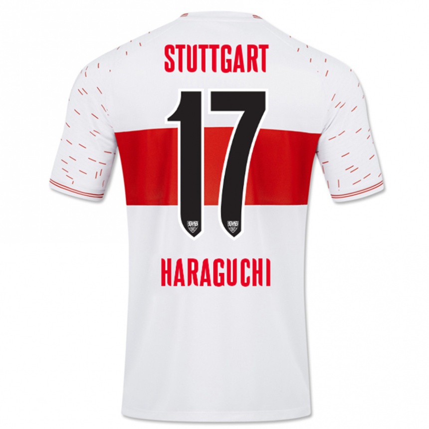 Mujer Fútbol Camiseta Genki Haraguchi #17 Blanco 1ª Equipación 2023/24 México