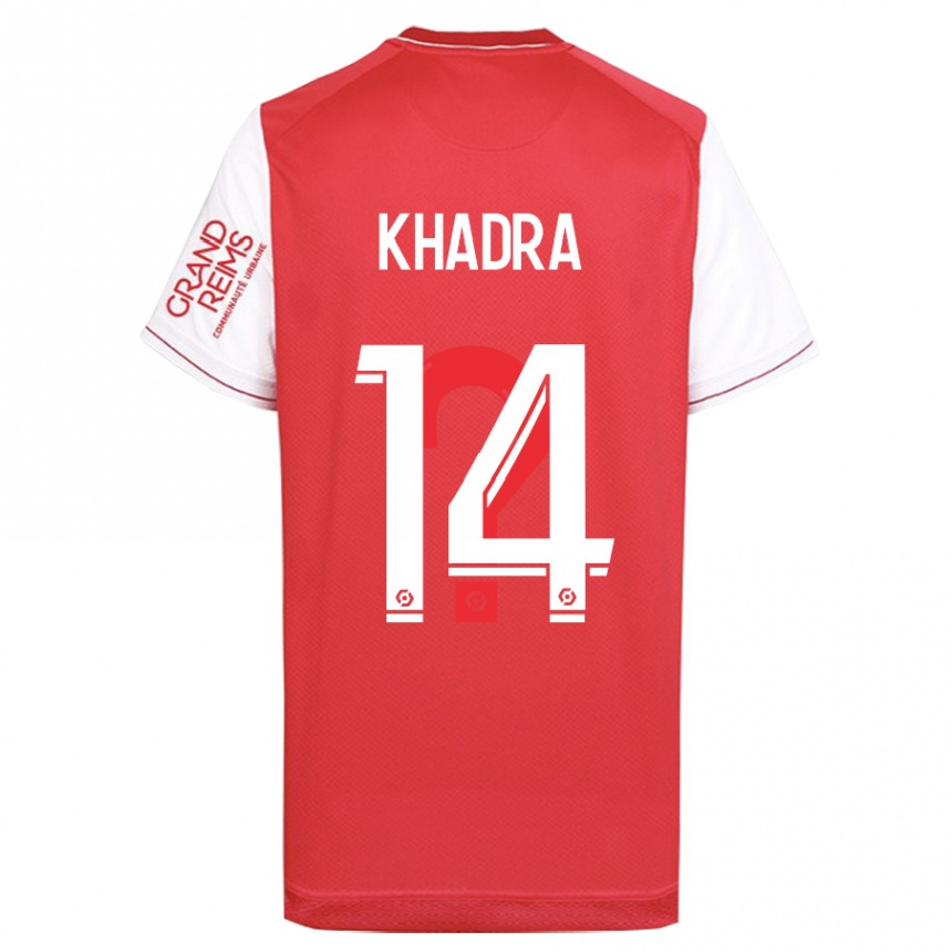 Mujer Fútbol Camiseta Reda Khadra #14 Rojo 1ª Equipación 2023/24 México